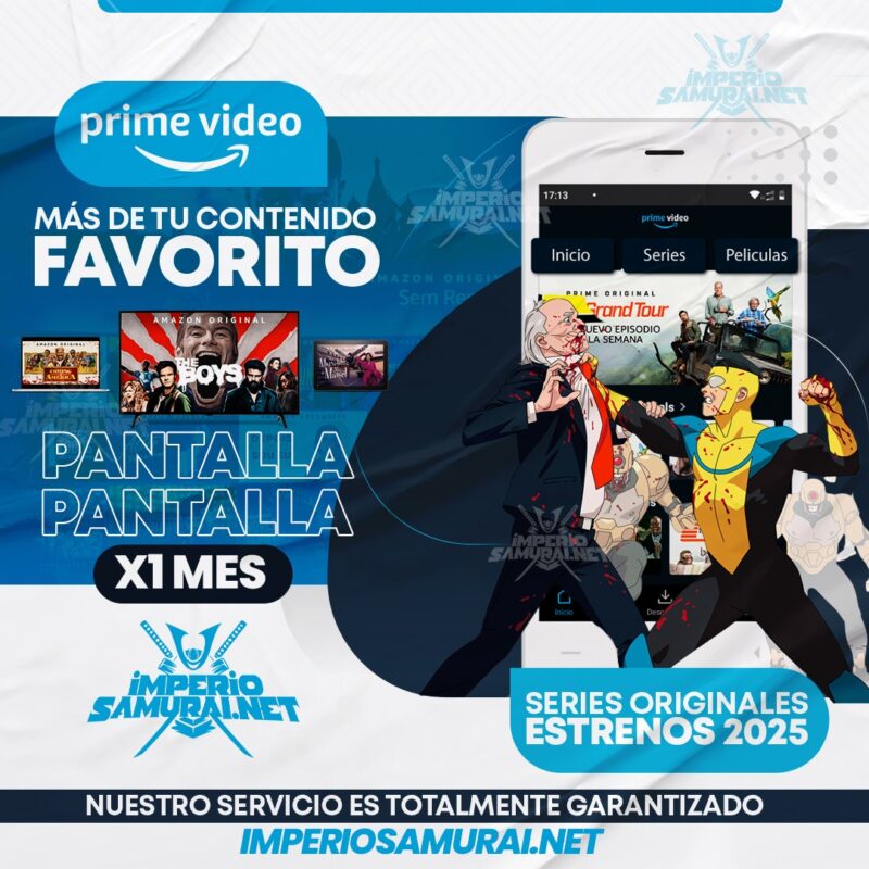 Prime Gamer PRIME VIDEO PANTALLA MES – IMPERIO SAMURAI
