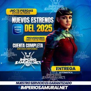 PRIME VIDEO COMPLETA MES