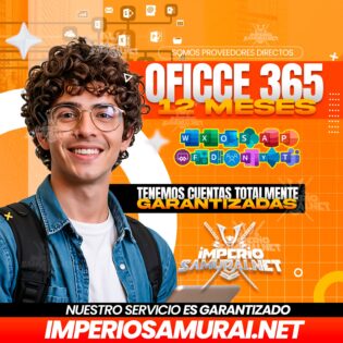 OFFICE 365 COMPLETA ANUAL